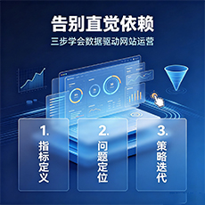 阿勒泰地区建站-告别直觉依赖：三步学会数据驱动网站运营