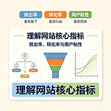 阿勒泰地区建站-理解网站核心指标：跳出率、转化率与用户粘性